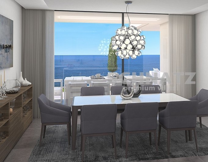 Proyecto de villa moderna con vistas al mar