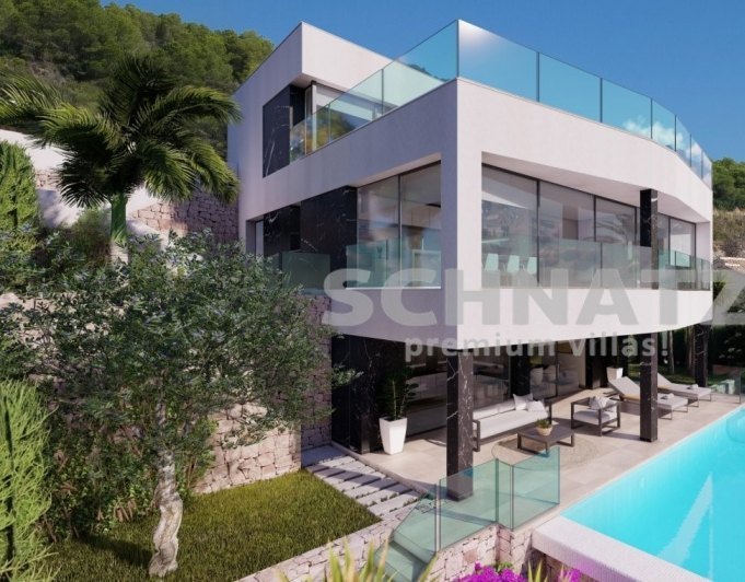 Proyecto Villa de lujo con vistas panorámicas al mar