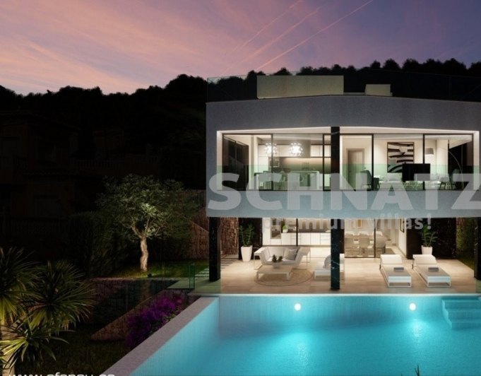 Proyecto Villa de lujo con vistas panorámicas al mar
