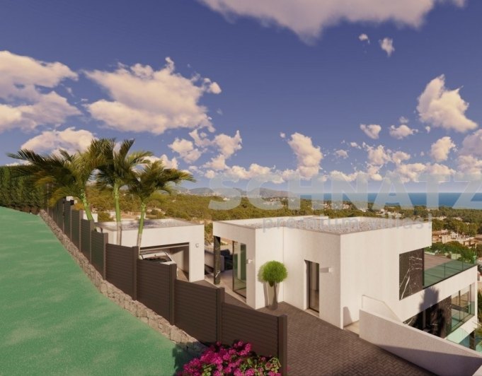 Proyecto Villa de lujo con vistas panorámicas al mar