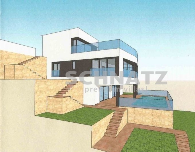 Proyecto Villa de lujo con vistas panorámicas al mar
