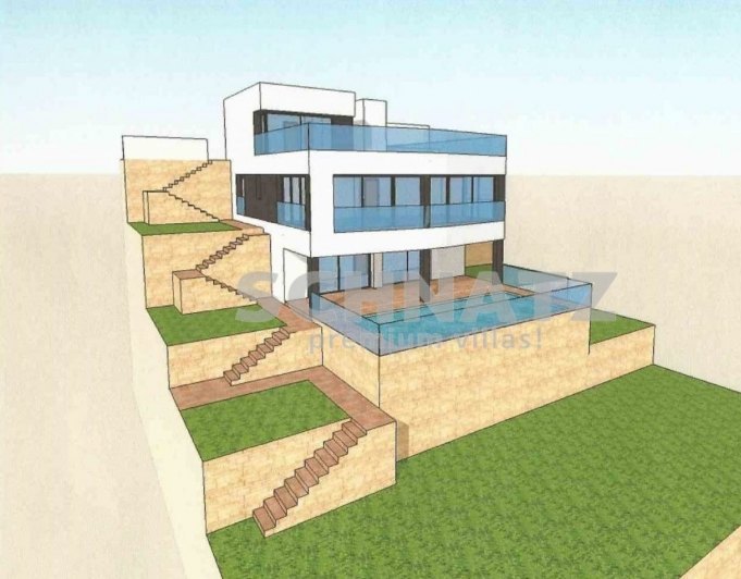Proyecto Villa de lujo con vistas panorámicas al mar