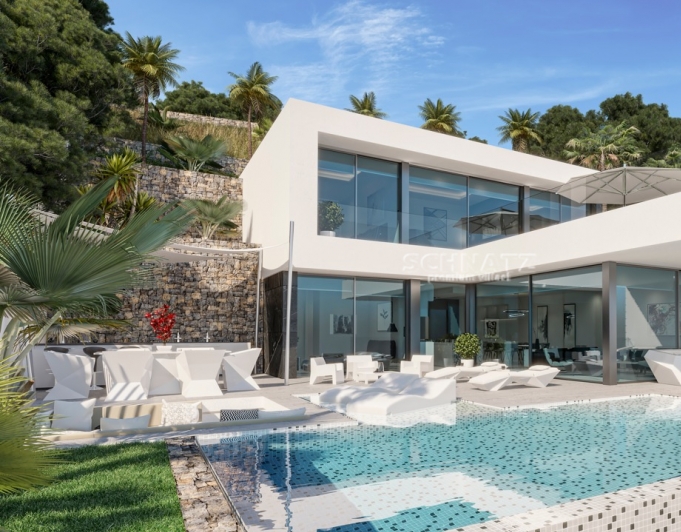 Nueva construcción con vistas al mar en Calpe