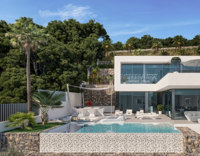Nueva construcción con vistas al mar en Calpe