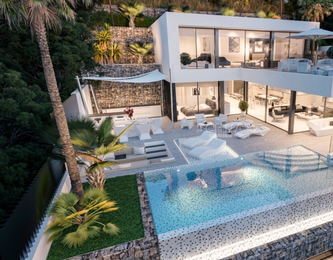 Nueva construcción con vistas al mar en Calpe