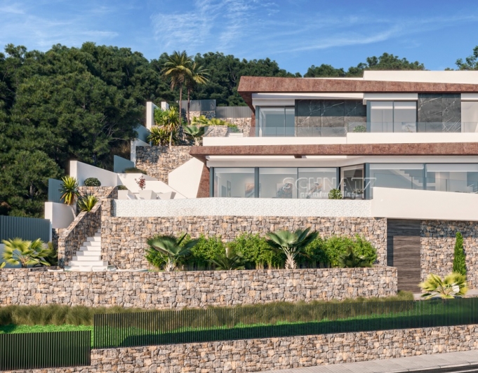 Nueva construcción con vistas al mar en Calpe