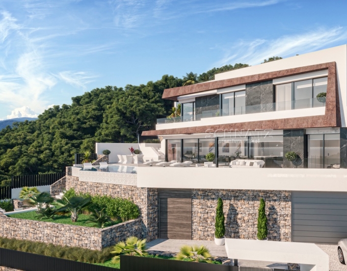 Nueva construcción con vistas al mar en Calpe