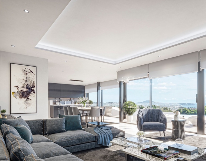 Nueva construcción con vistas al mar en Calpe