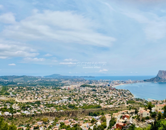 Nueva construcción con vistas al mar en Calpe