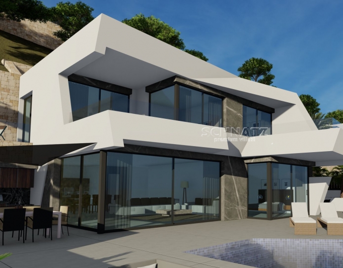 Nueva construcción con vistas al mar en Calpe