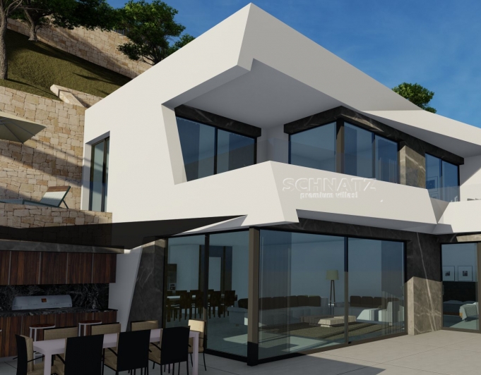 Nueva construcción con vistas al mar en Calpe