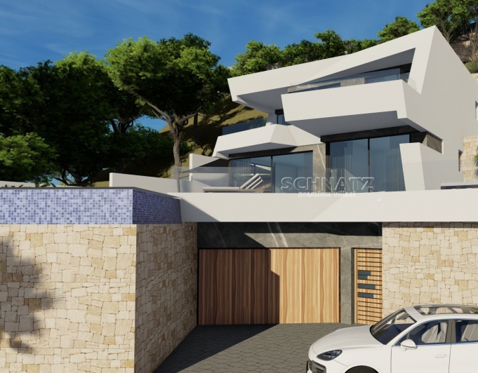 Nueva construcción con vistas al mar en Calpe