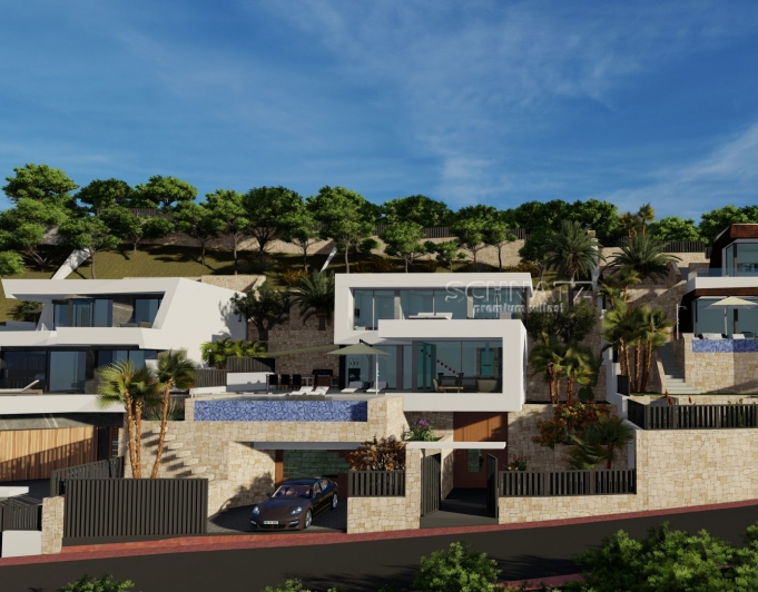 Nueva construcción con vistas al mar en Calpe