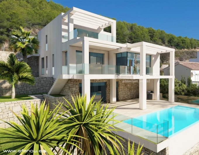 ESPECTACULAR VILLA CON VISTAS PANORAMICAS AL MAR,CALPE Y EL PEÑON D'IFACH