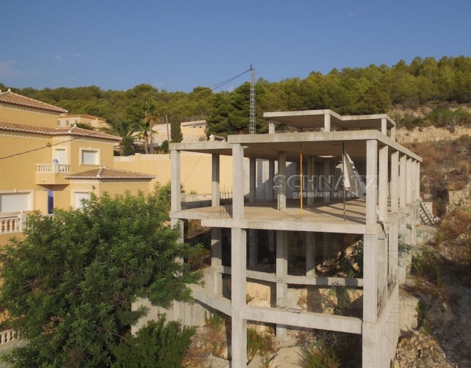 ESPECTACULAR VILLA CON VISTAS PANORAMICAS AL MAR,CALPE Y EL PEÑON D'IFACH