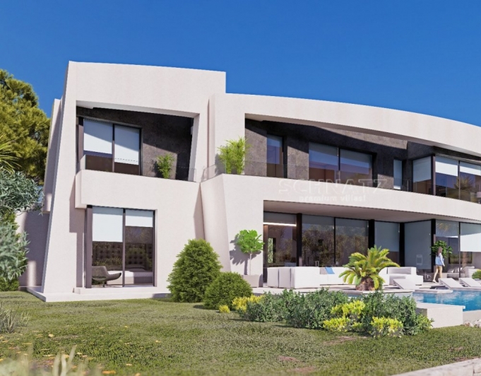 Hermosa villa con vistas panorámicas