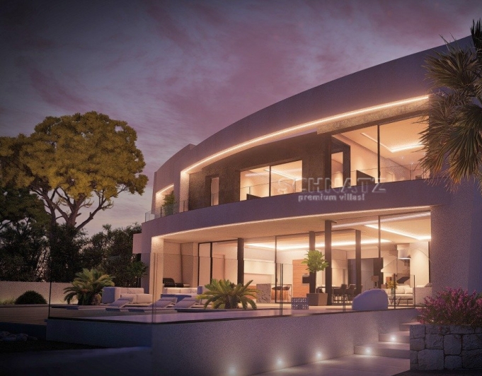 Hermosa villa con vistas panorámicas