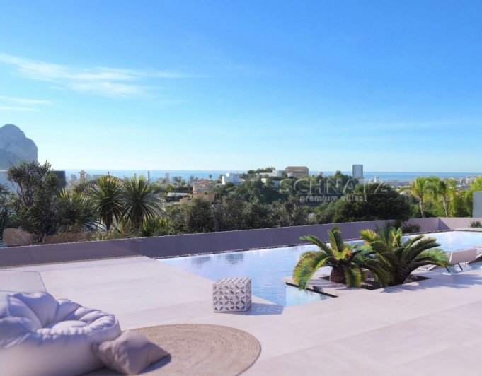 Hermosa villa con vistas panorámicas