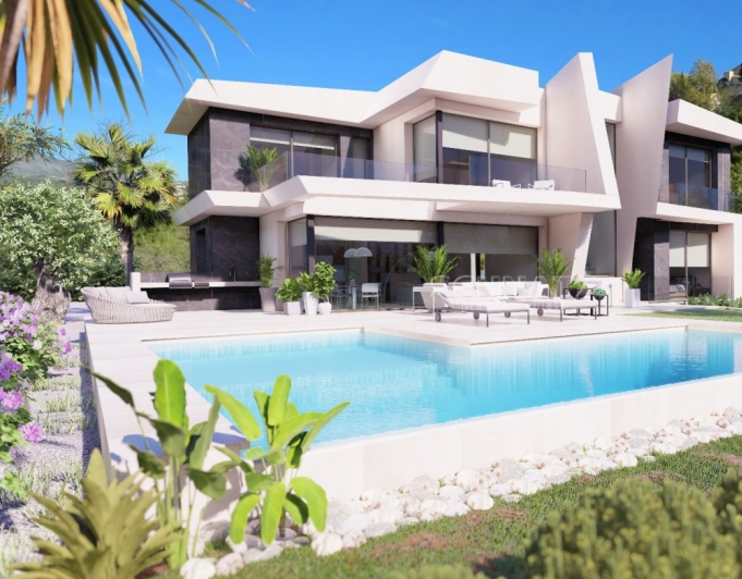 Proyecto nueva construcción con vista panorámica al mar