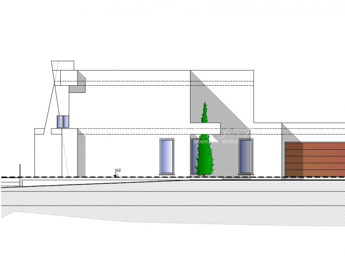 Proyecto nueva construcción con vista panorámica al mar