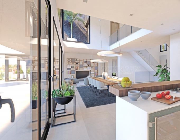 Proyecto de villa moderna con vistas panoramicas en Calpe