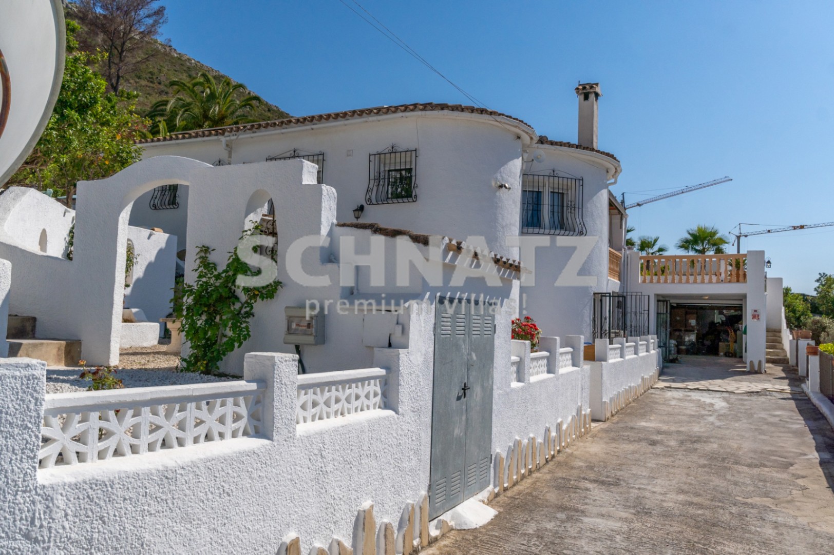 Villa con vistas al mar en venta en Jávea