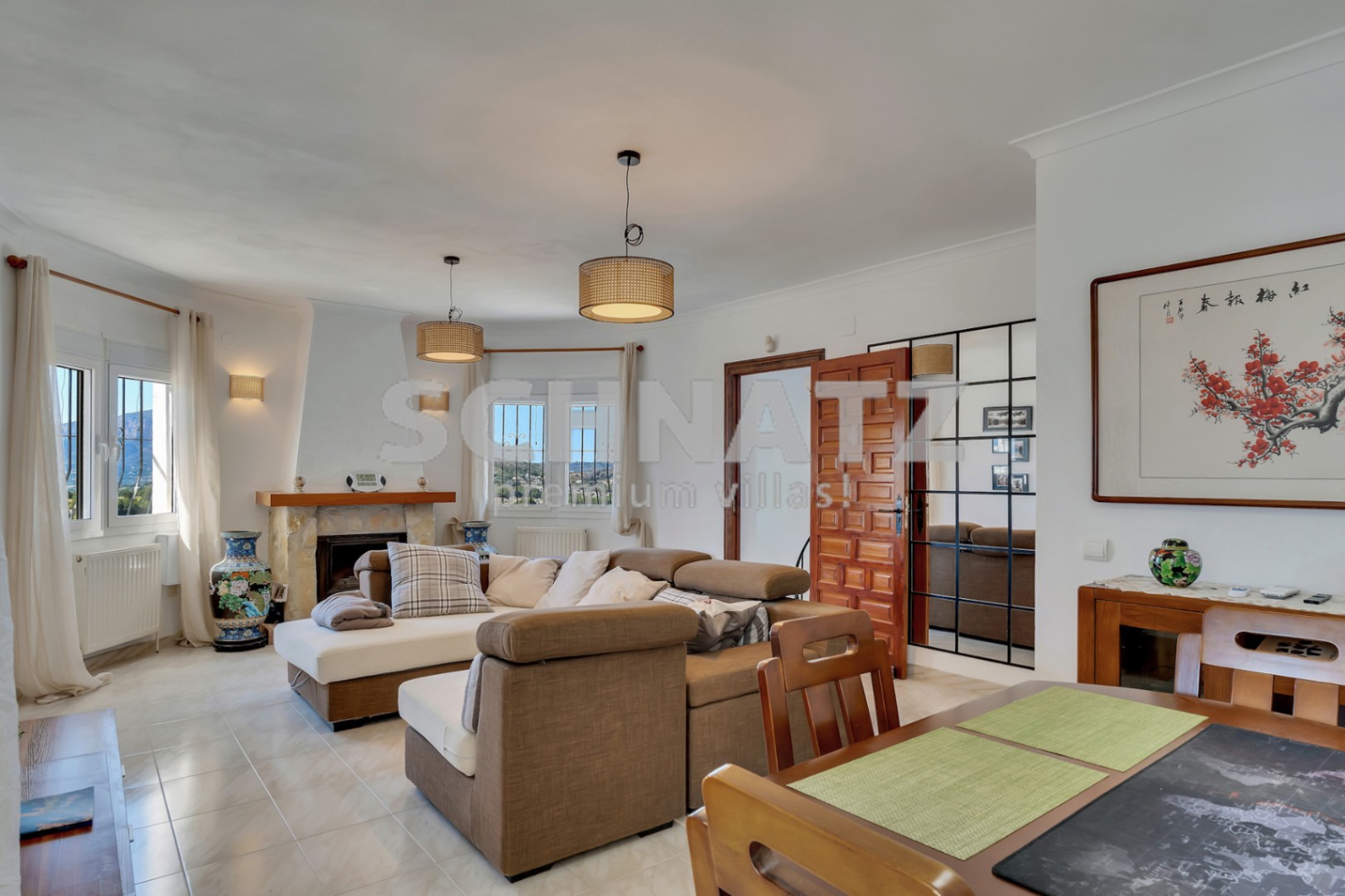 Villa con vistas al mar en venta en Jávea