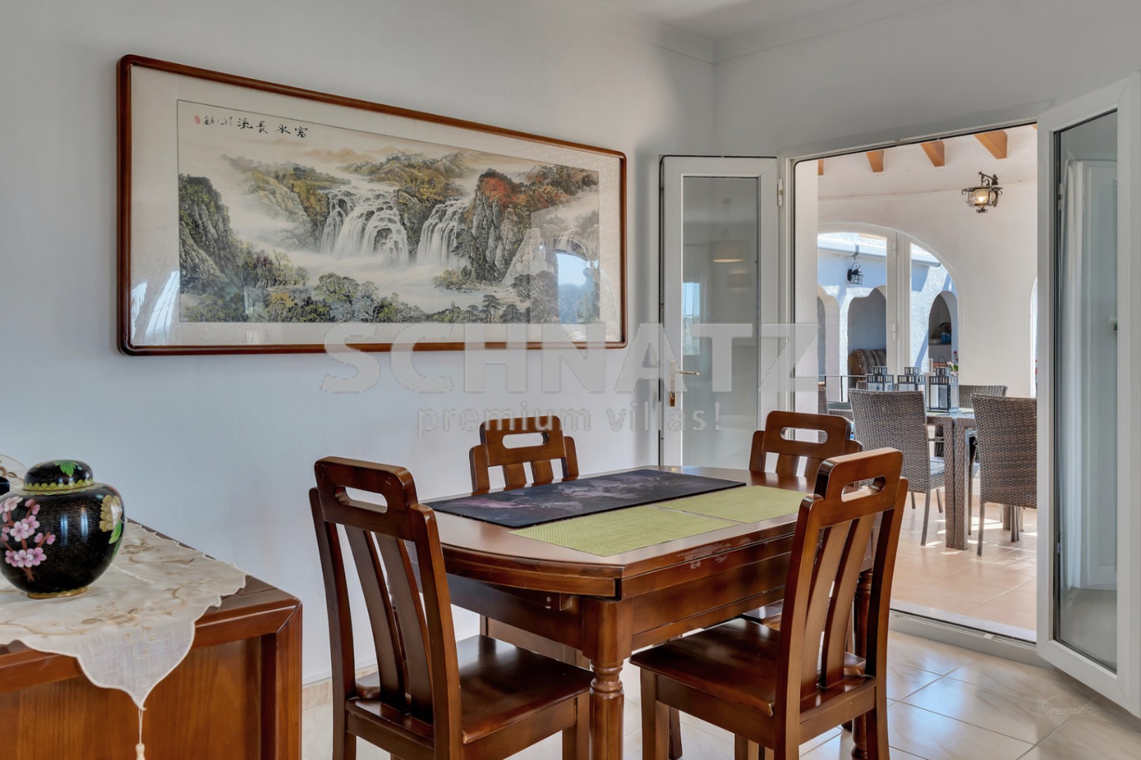 Villa con vistas al mar en venta en Jávea