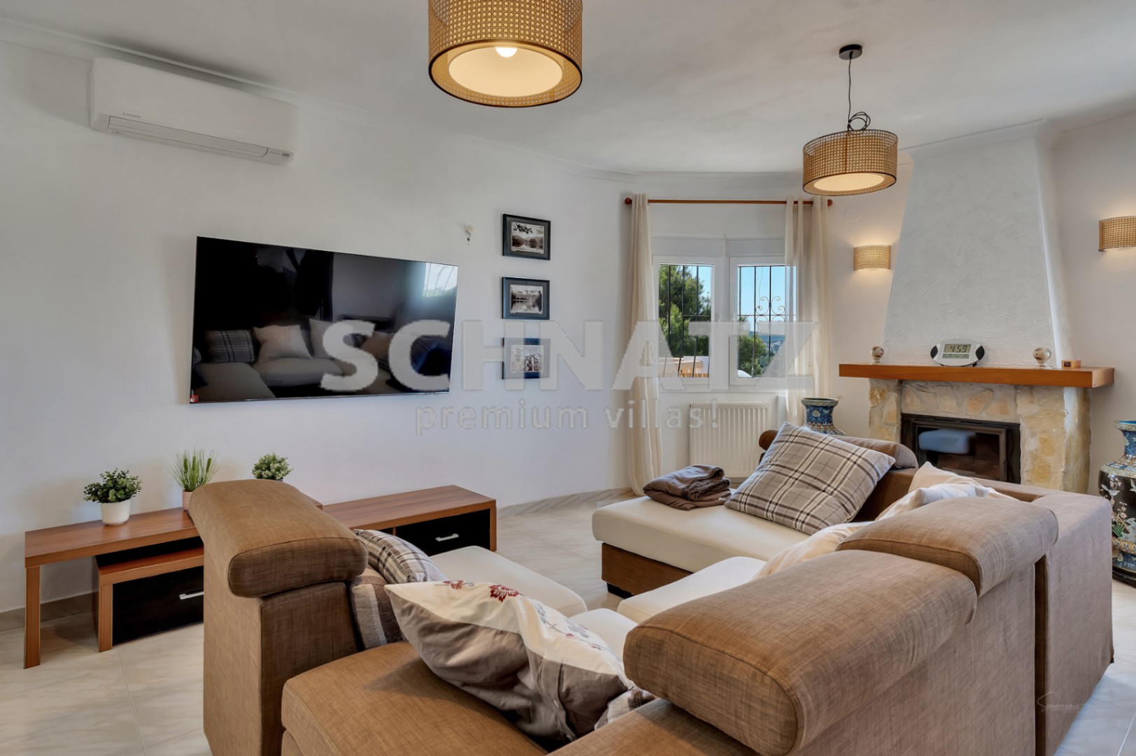 Villa con vistas al mar en venta en Jávea