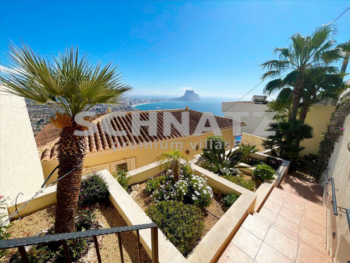 Villa con espectaculares vistas al mar en venta en Calpe