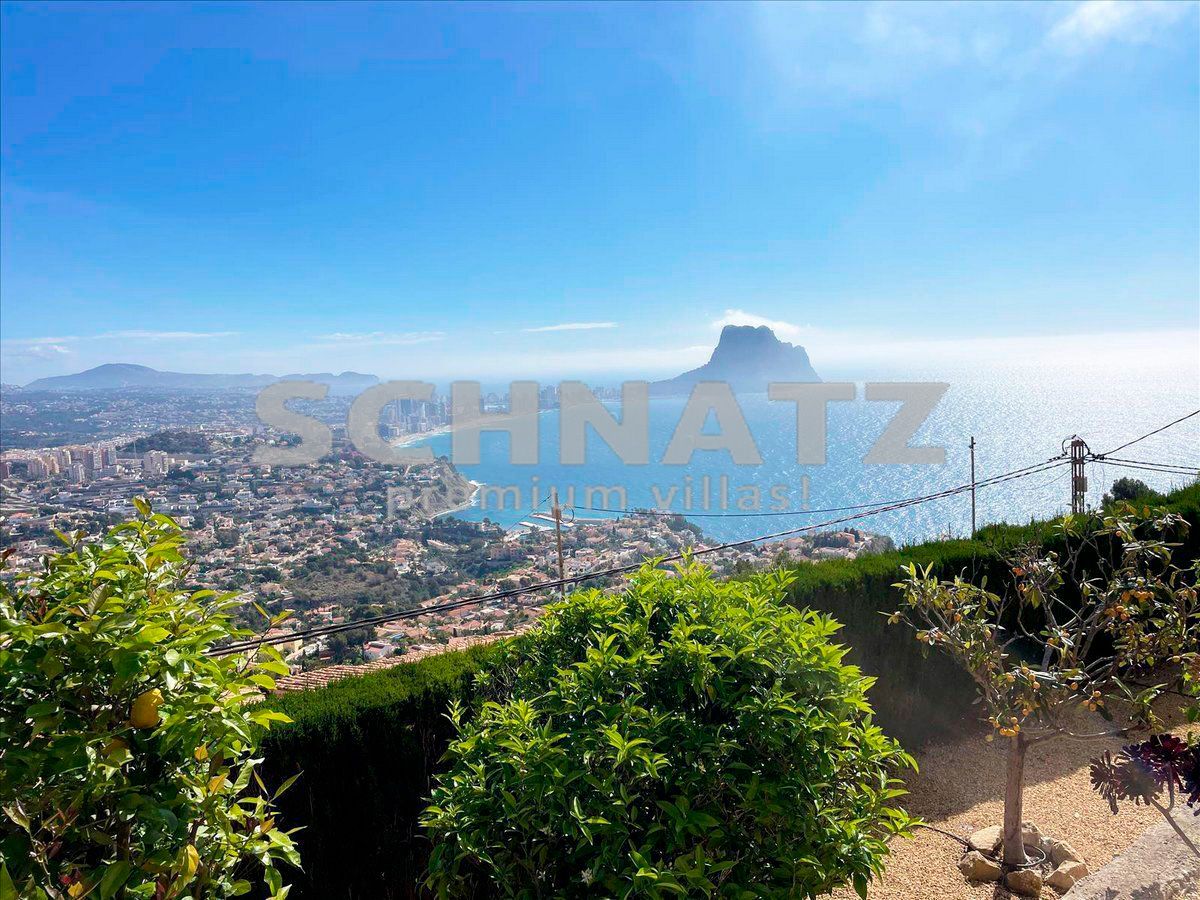 Villa con espectaculares vistas al mar en venta en Calpe