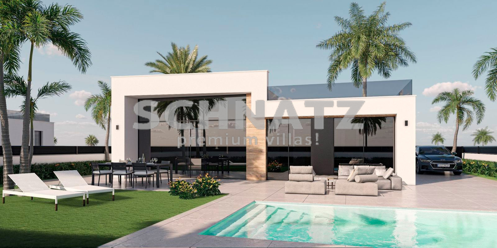 Espectacular villa de obra nueva en venta en Murcia