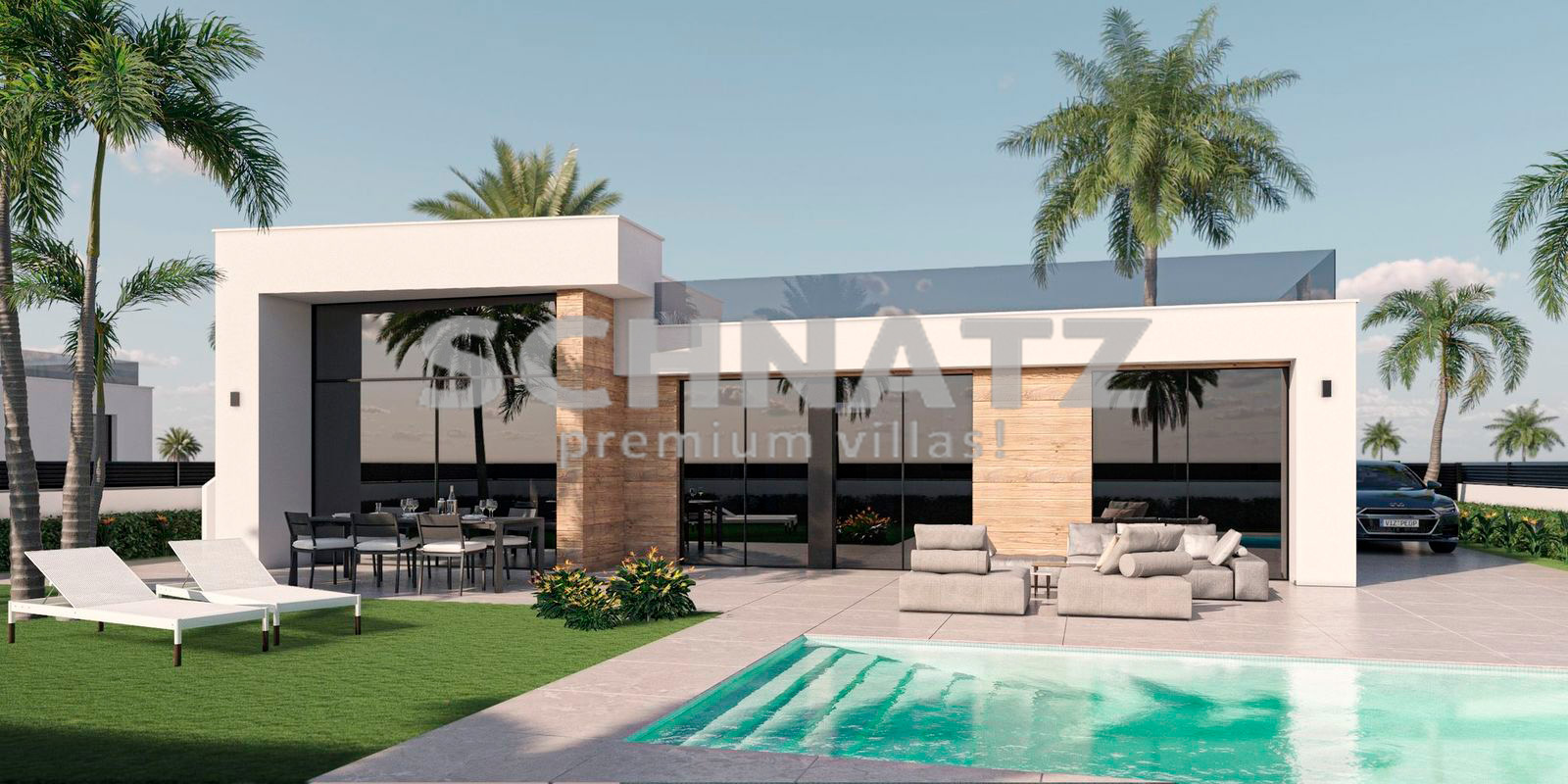 Espectacular villa de obra nueva en venta en Murcia