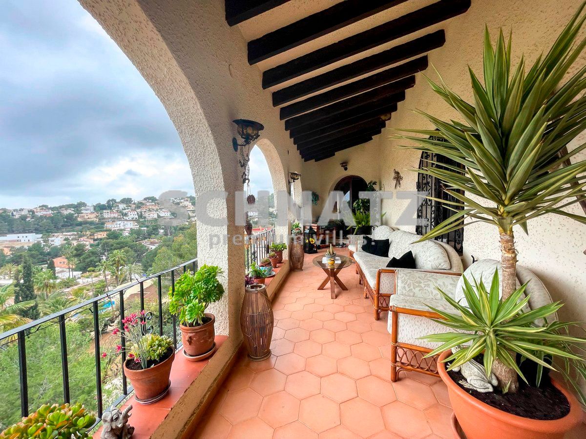 Villa con vistas al mar en venta en Benissa