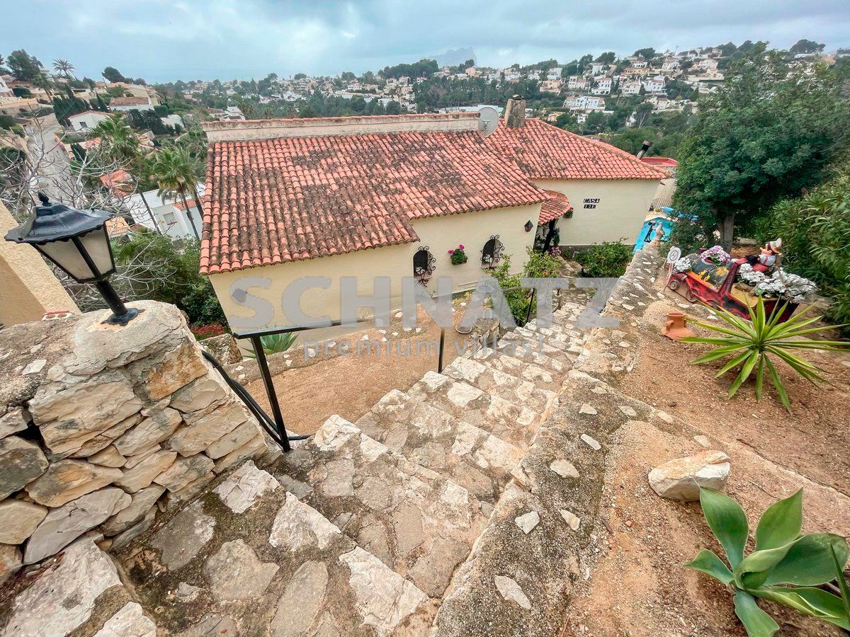 Villa con vistas al mar en venta en Benissa