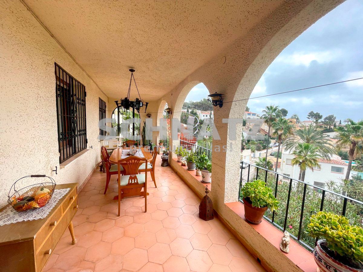 Villa con vistas al mar en venta en Benissa