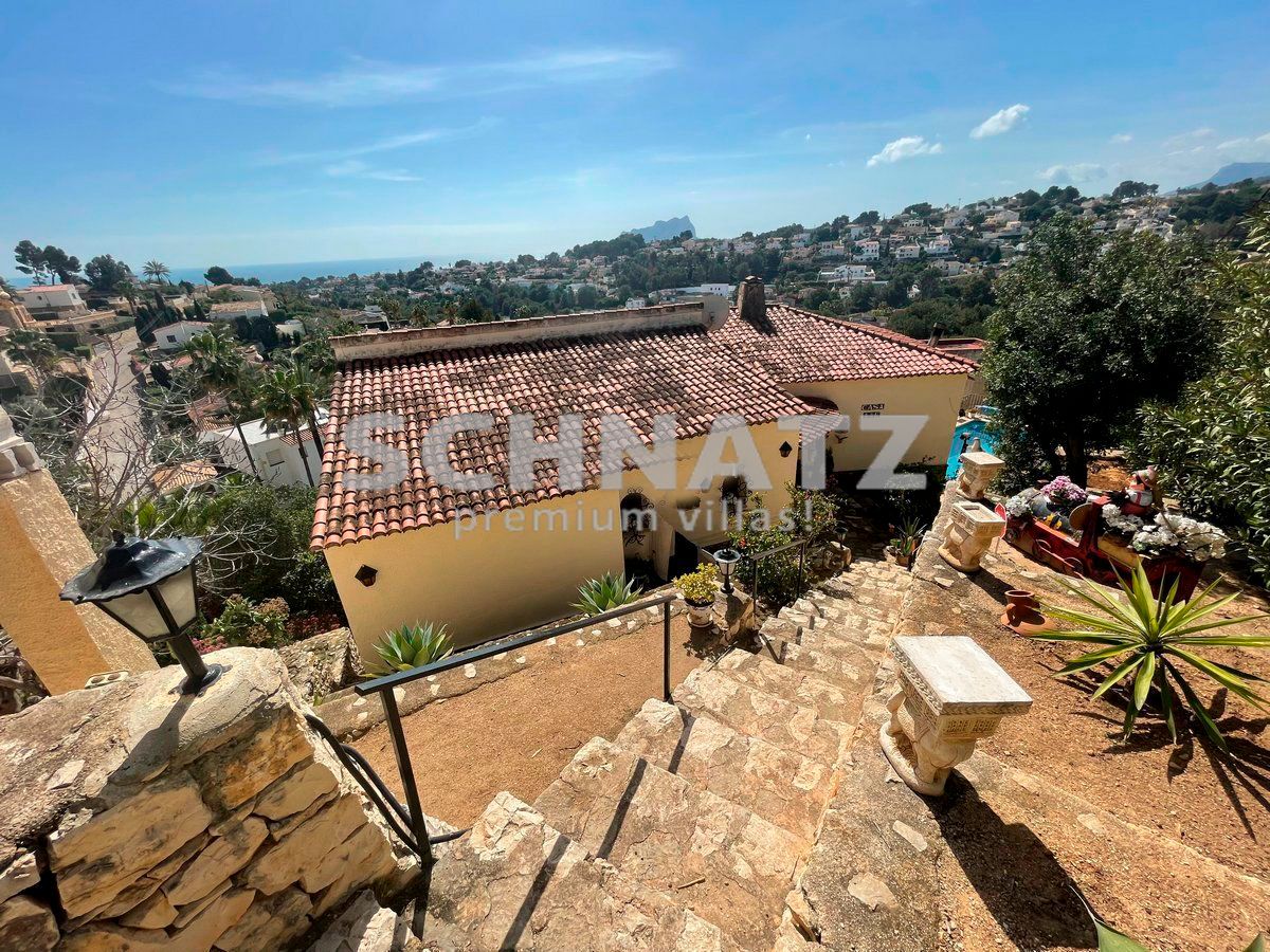 Villa con vistas al mar en venta en Benissa