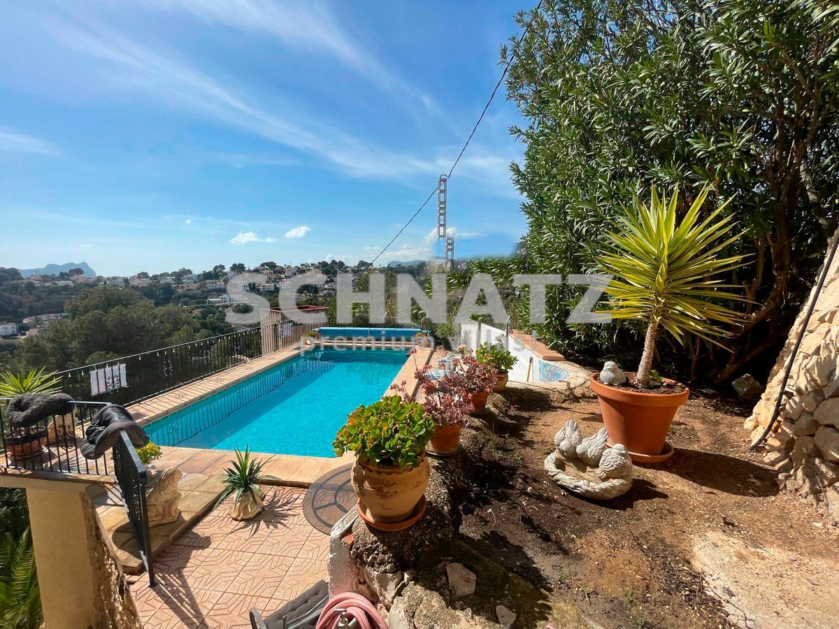 Villa con vistas al mar en venta en Benissa