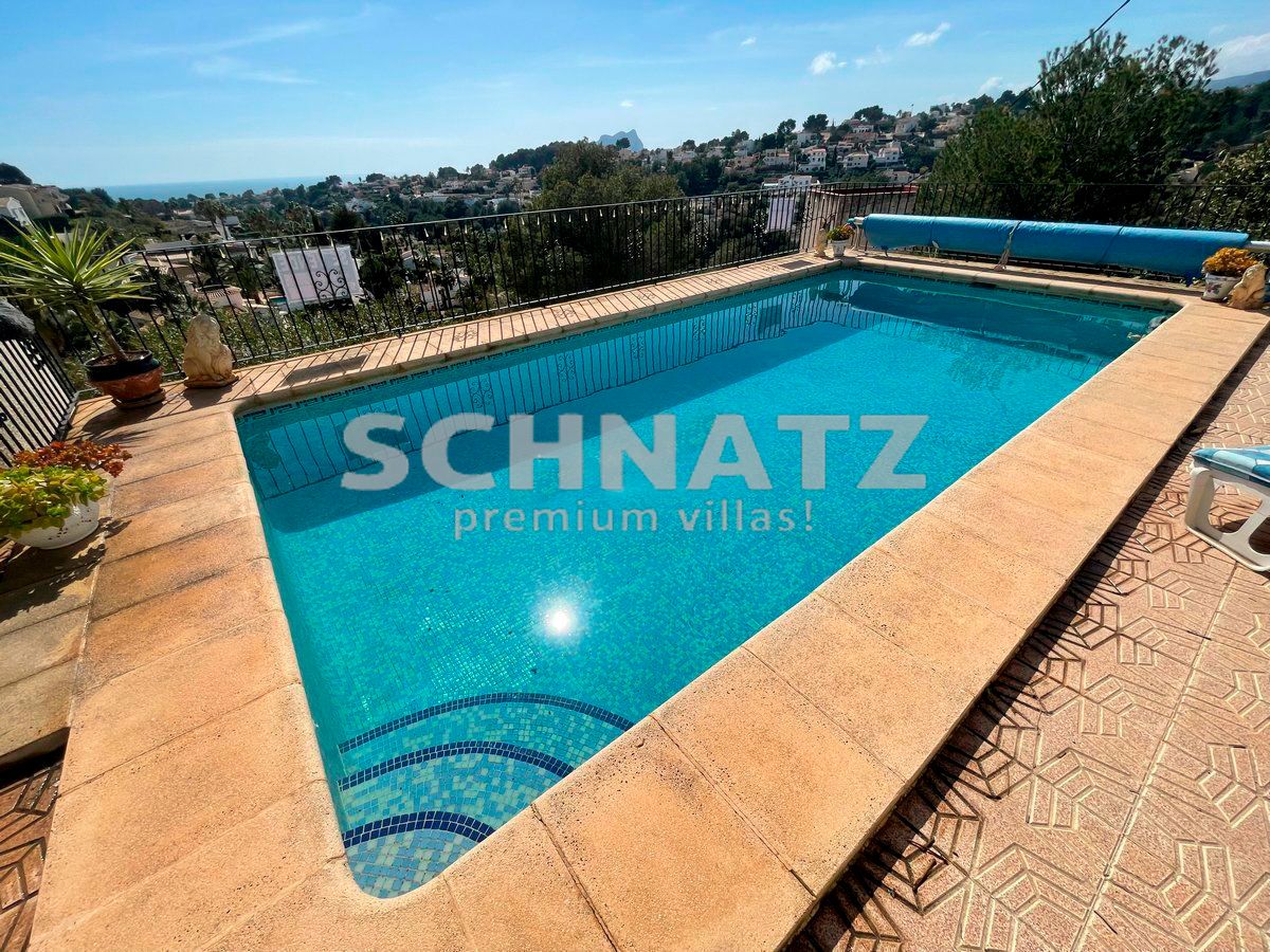 Villa con vistas al mar en venta en Benissa