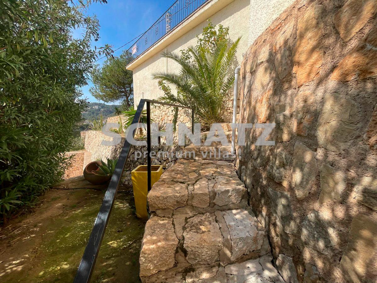 Villa con vistas al mar en venta en Benissa