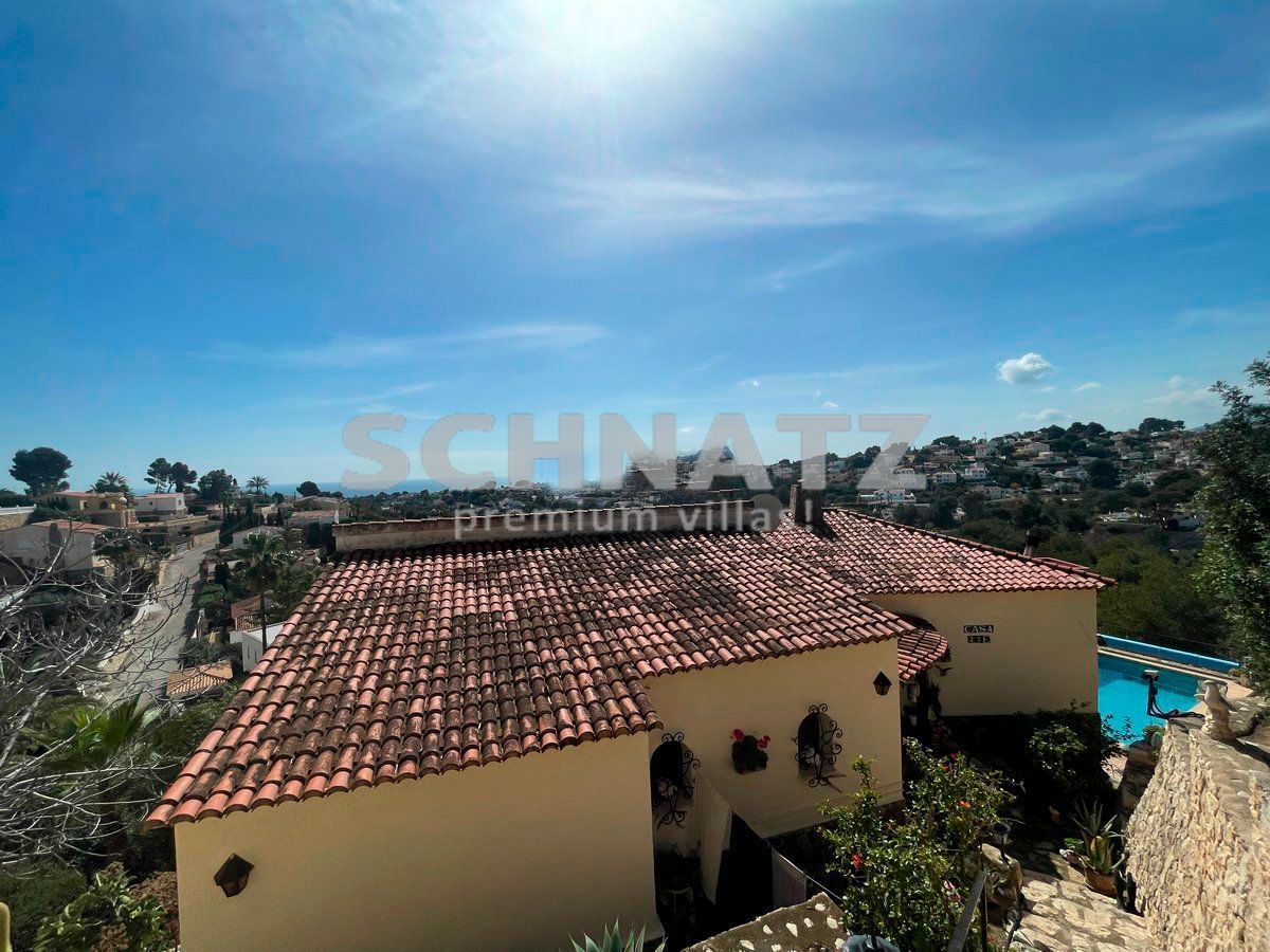 Villa con vistas al mar en venta en Benissa