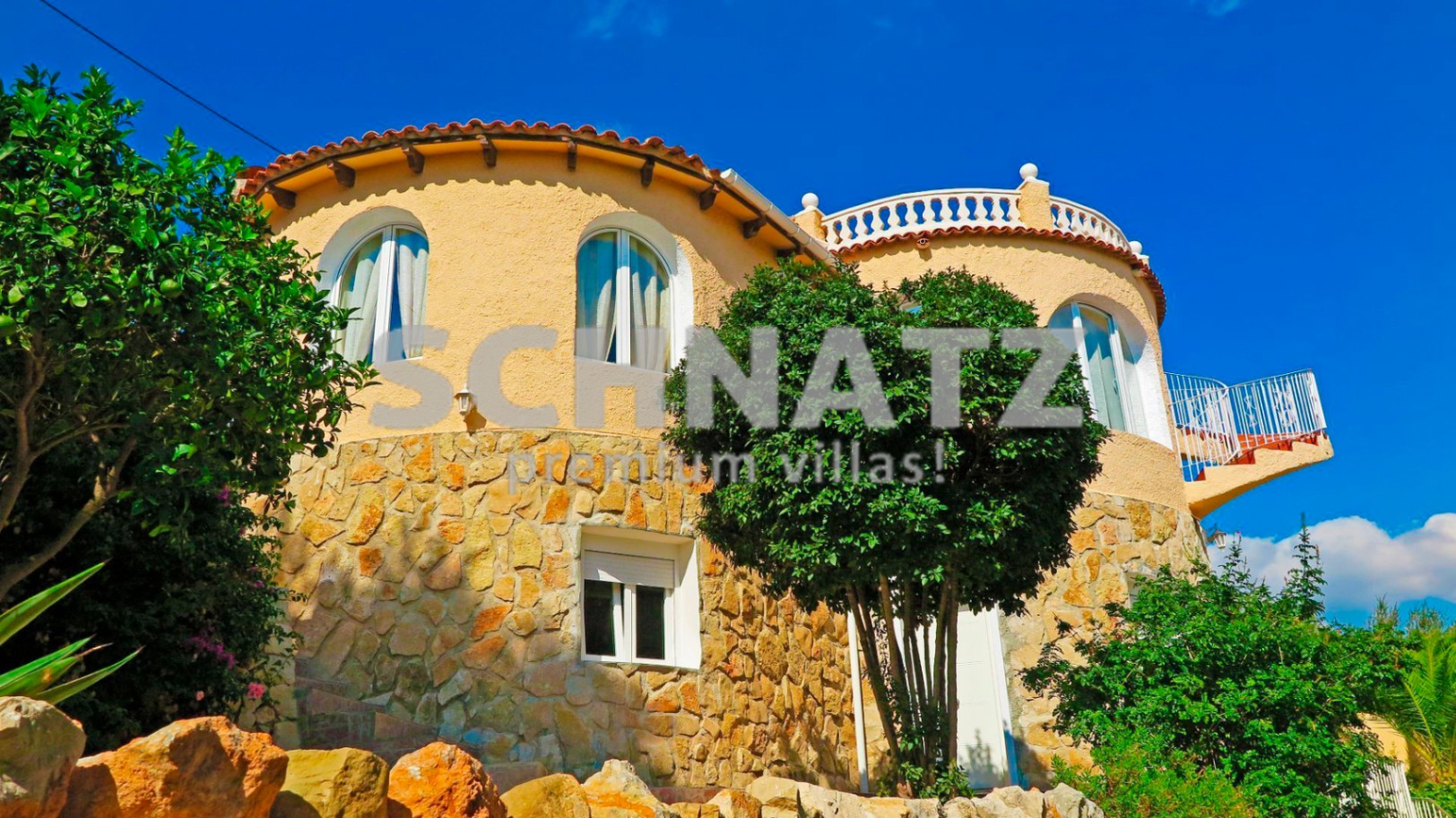 Villa con vistas al mar en venta en Calpe