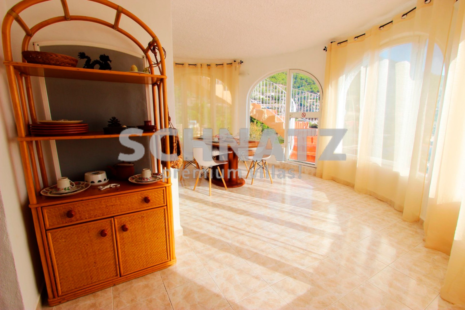 Villa con vistas al mar en venta en Calpe