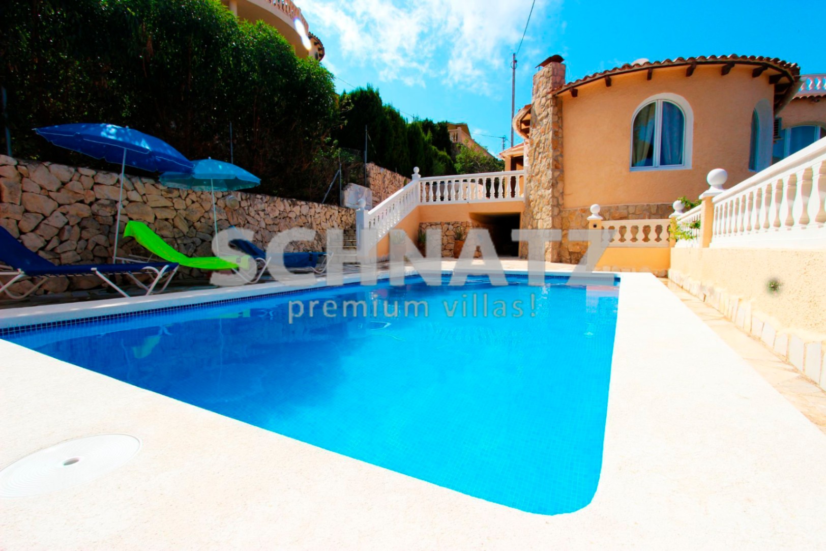 Villa con vistas al mar en venta en Calpe