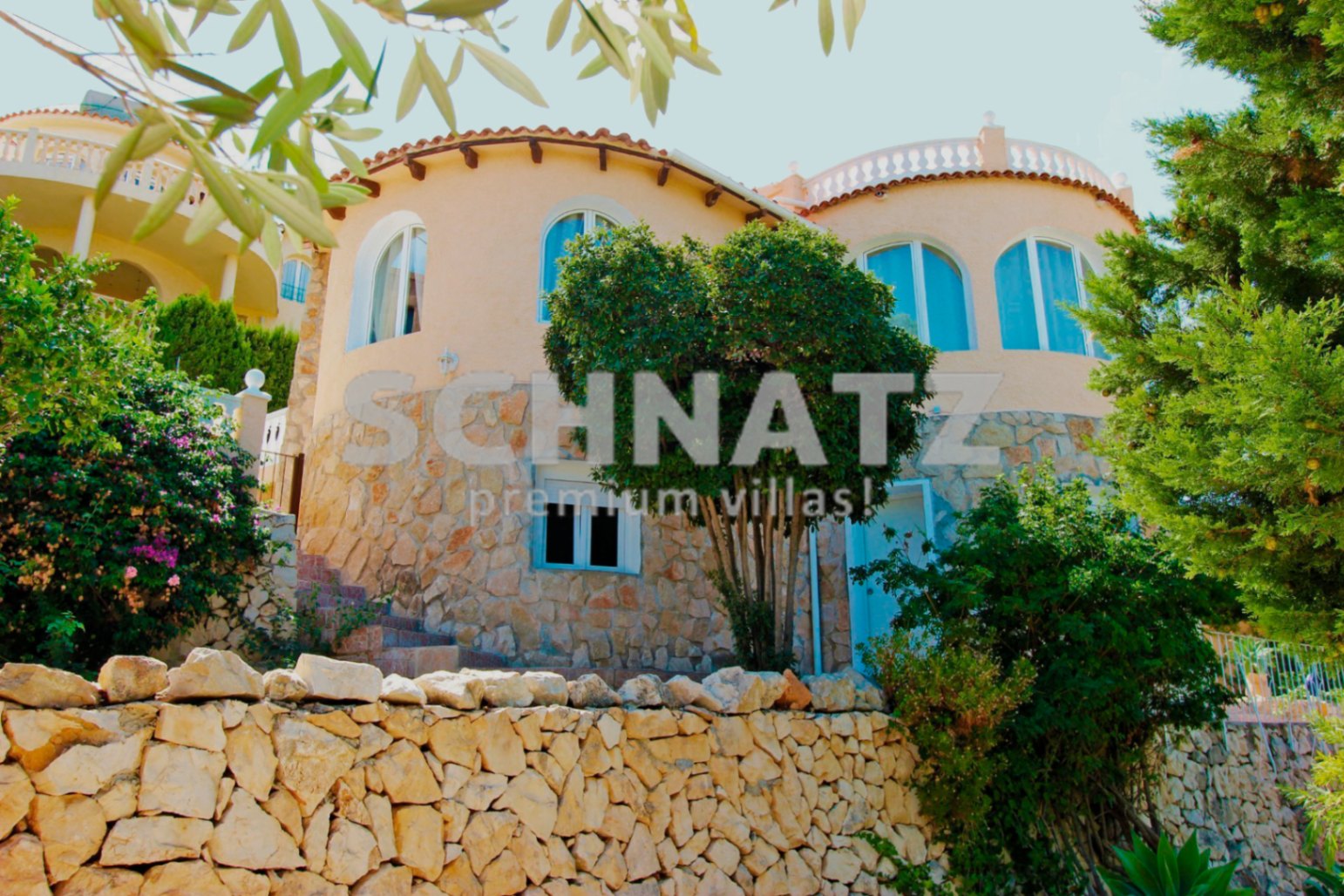 Villa con vistas al mar en venta en Calpe
