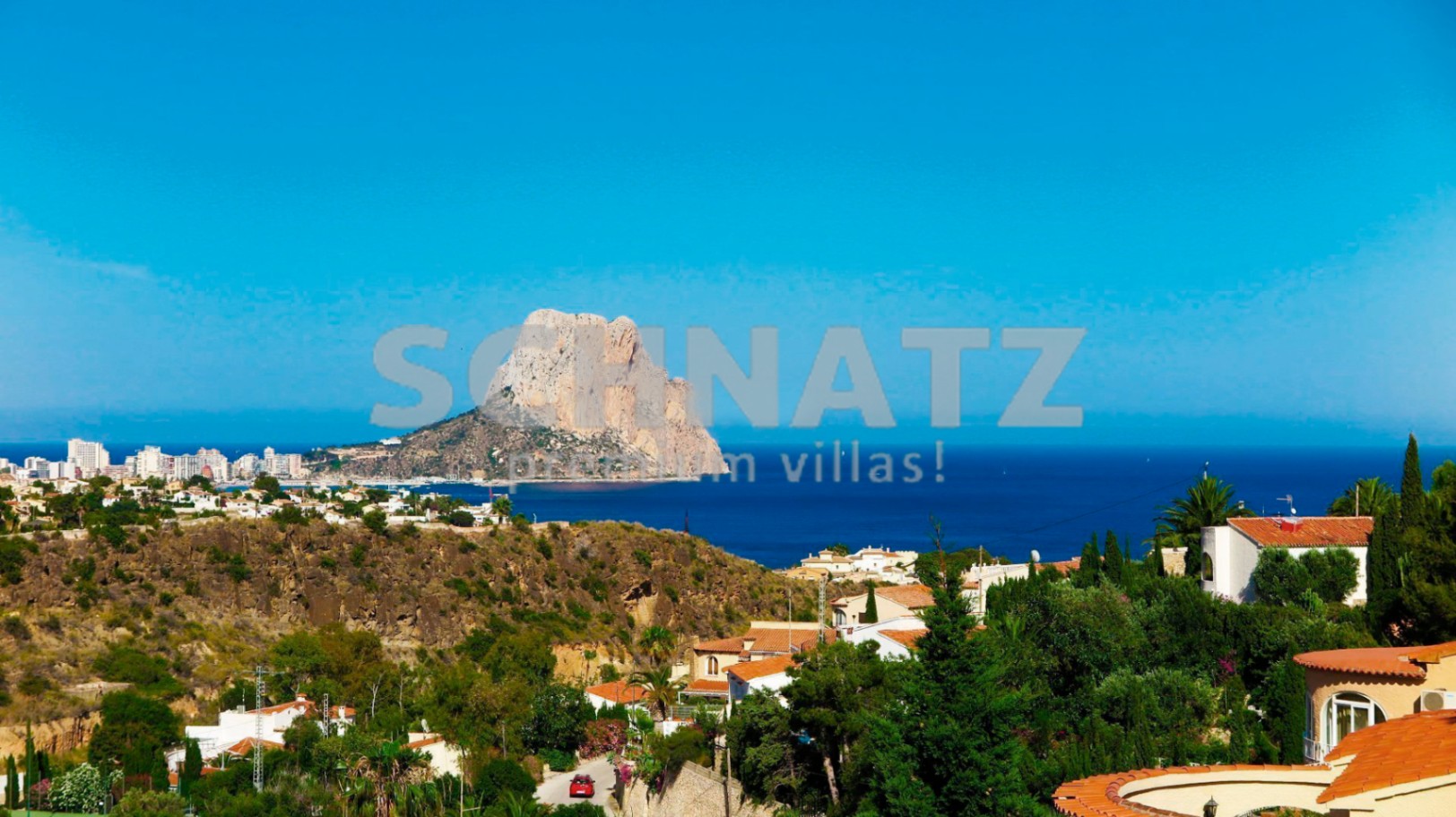 Villa con vistas al mar en venta en Calpe