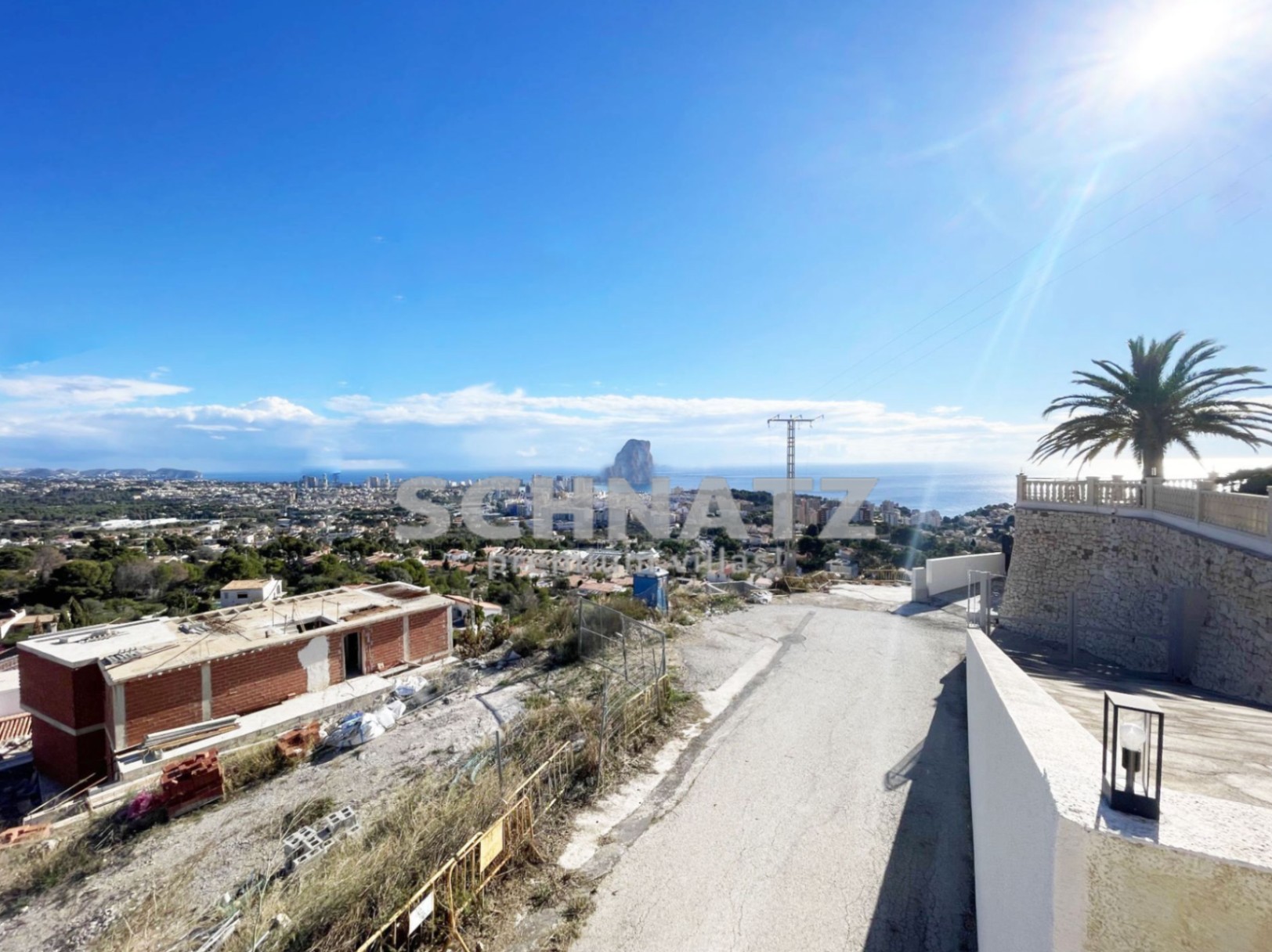 Villa con vistas al mar en venta en Calpe
