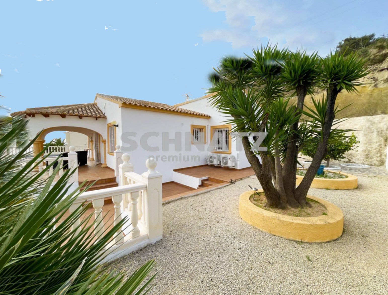 Villa con vistas al mar en venta en Calpe