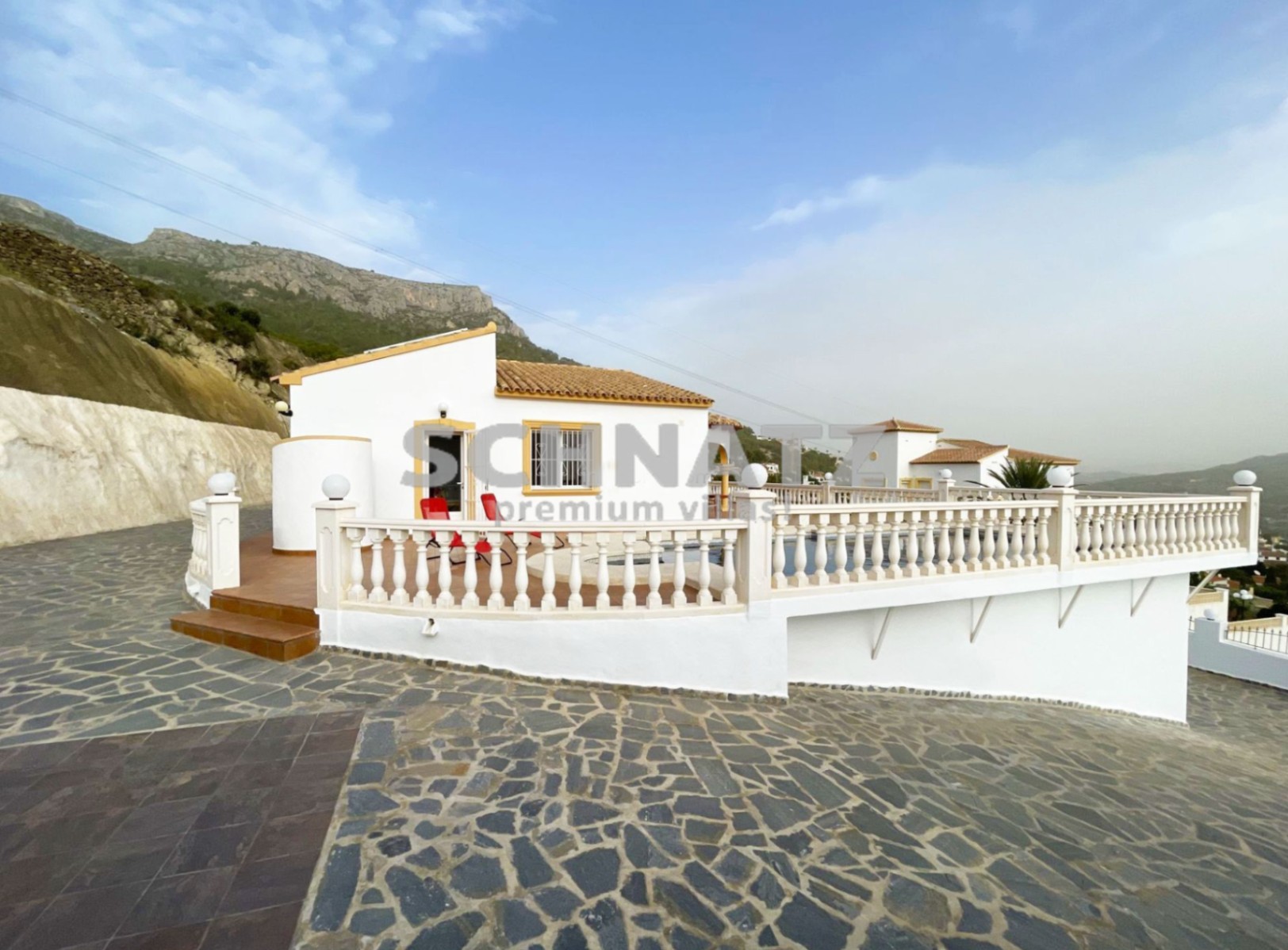 Villa con vistas al mar en venta en Calpe