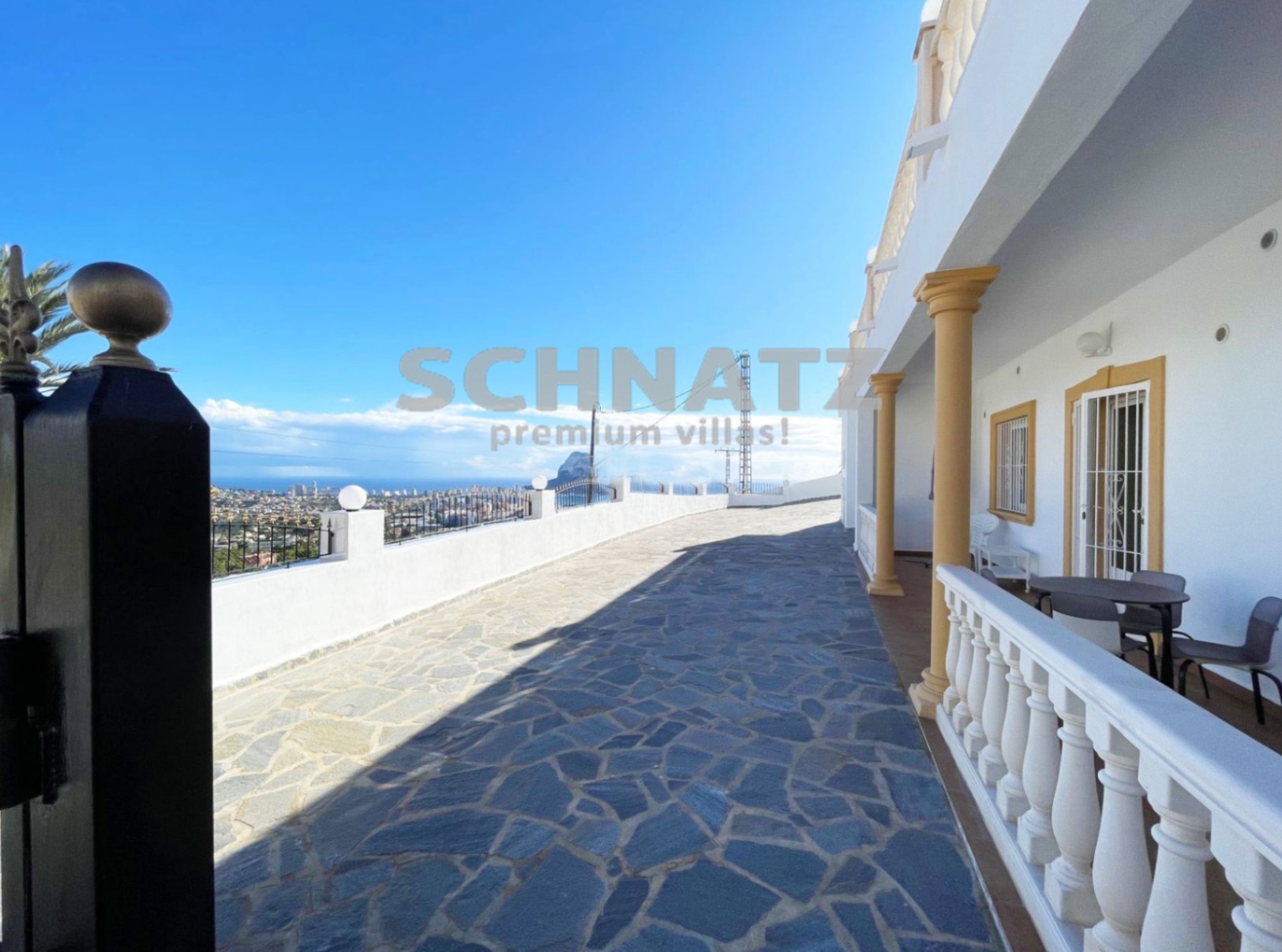 Villa con vistas al mar en venta en Calpe